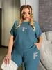 Стильний літній костюм великі розміри (р.50-60) - 10