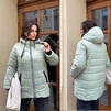 Стильна утеплена куртка з капюшоном розміри 52-66 - 3