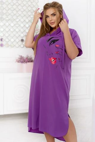 Стильна жіноча сукня з софту великі розміри та норма (р. 46-68)