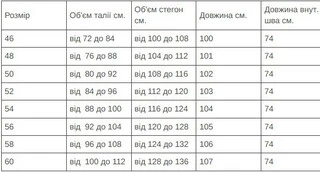 Теплі класичні брюки великі розміри і норма (р.46-60)